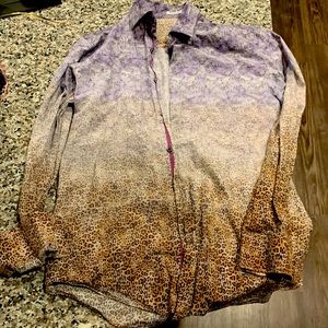 Unique and rare Bugatchi button down men’s shirt S